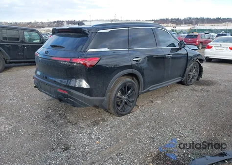 2025 Infiniti Qx60 Luxe Awd z USA, uszkodzony, nr VIN 5N1AL1FS4SC356121